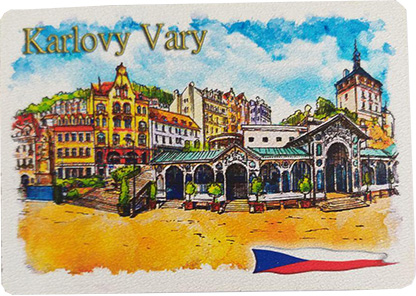 Magnetky WOOD-Karlovy Vary