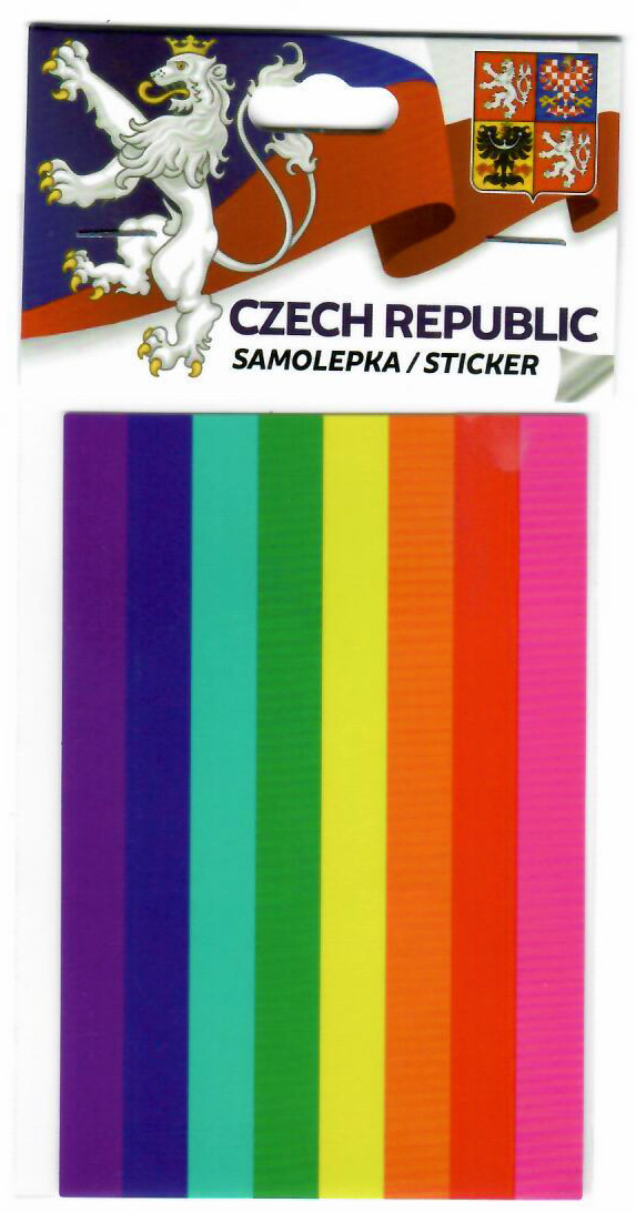 Samolepka vlajka LGBT