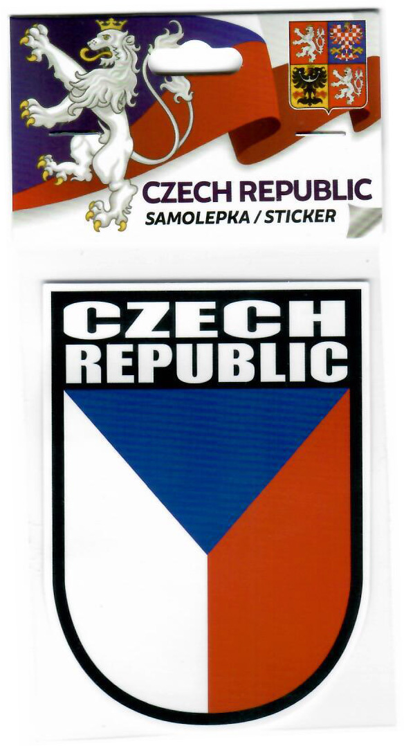 Samolepka CZECH REPUBLIC