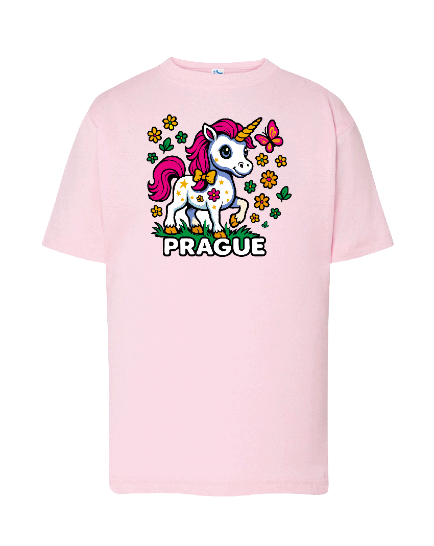 Tričko Jednorožec-pink